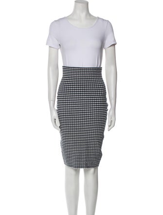 Jonathan Simkhai Plaid Print Skirt Set
