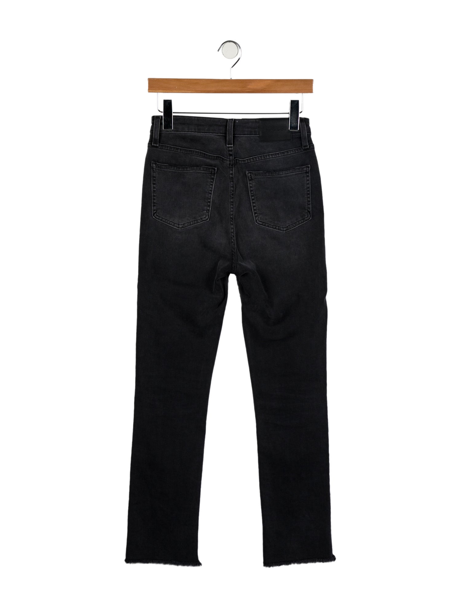Jonathan Simkhai Mid-Rise Straight Leg Jeans