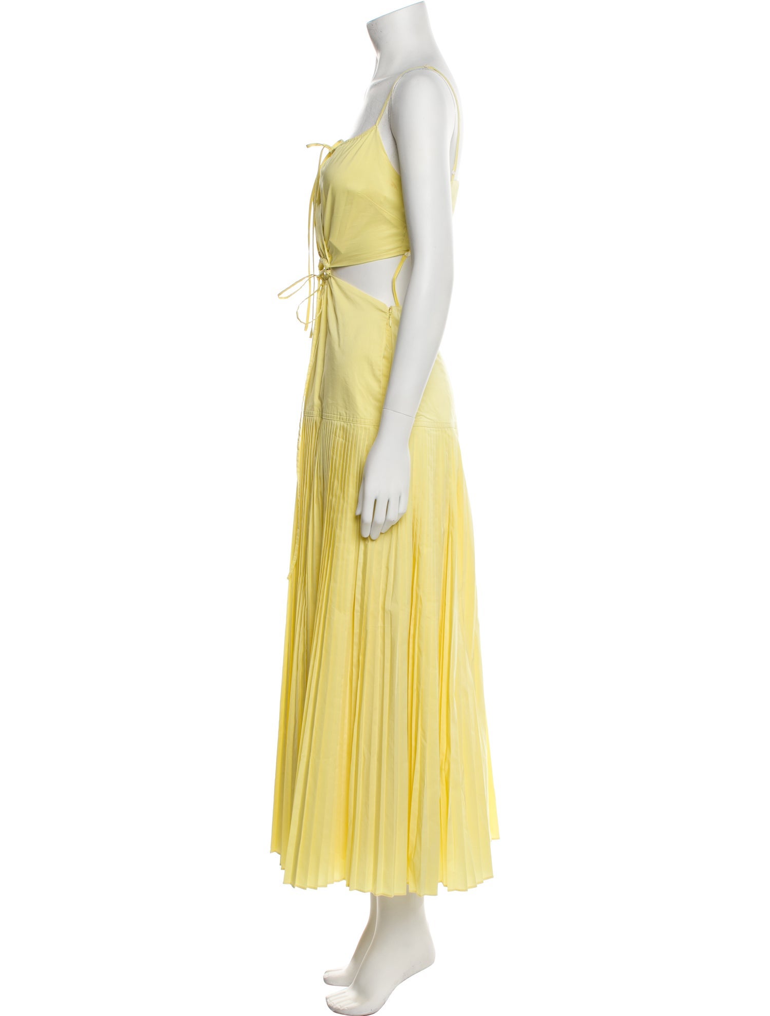 Jonathan Simkhai Square Neckline Long Dress w/ Tags