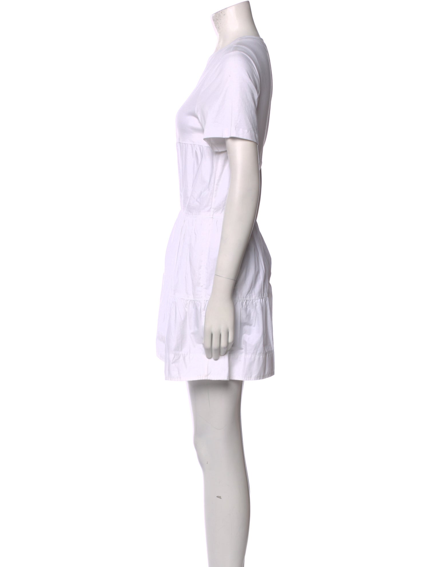 Jonathan Simkhai Crew Neck Mini Dress