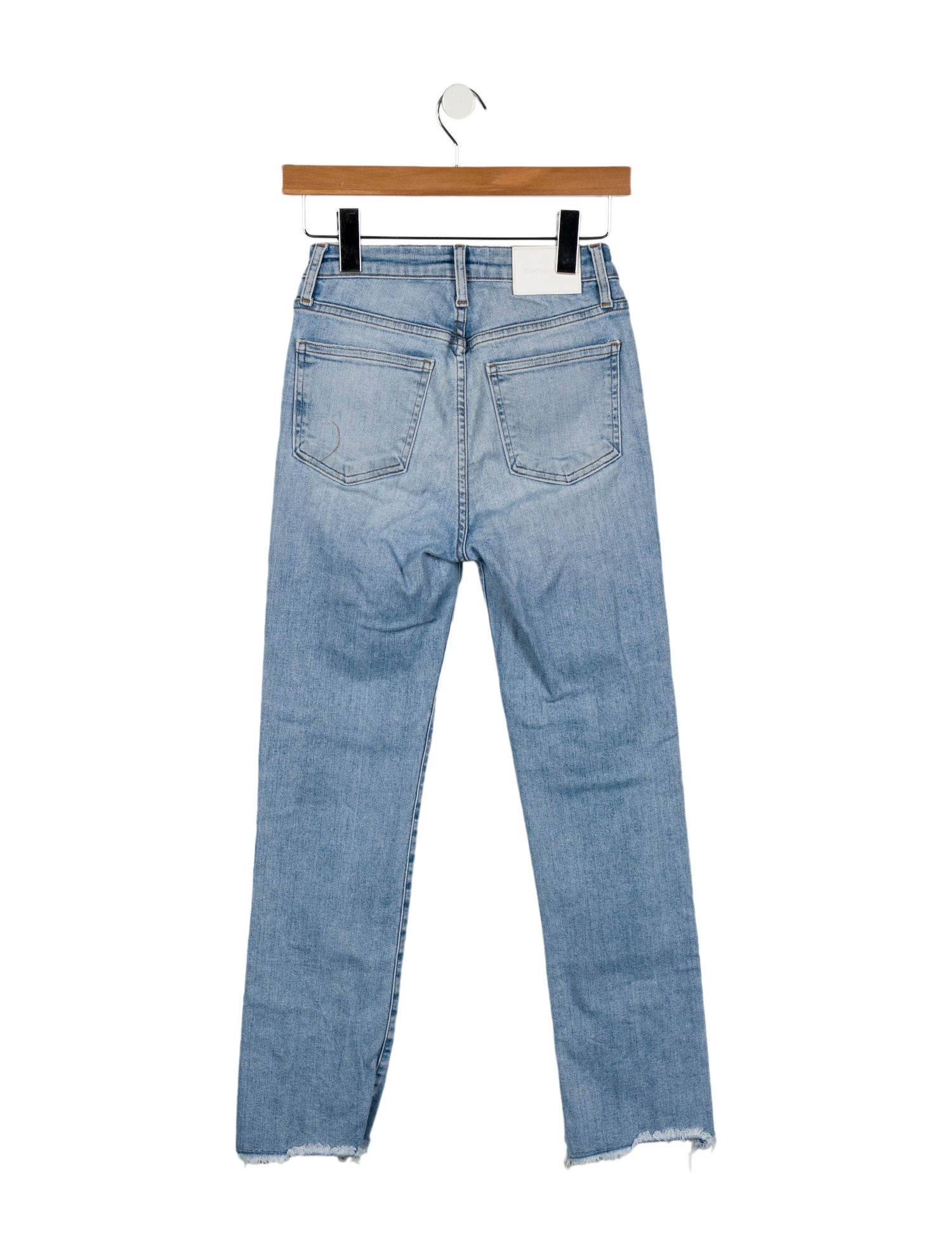 Jonathan Simkhai Mid-Rise Straight Leg Jeans