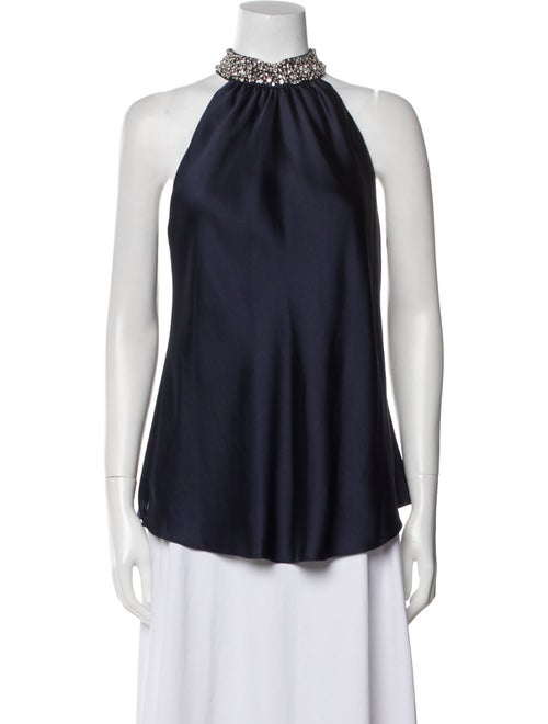 Jonathan Simkhai Halterneck Sleeveless Blouse