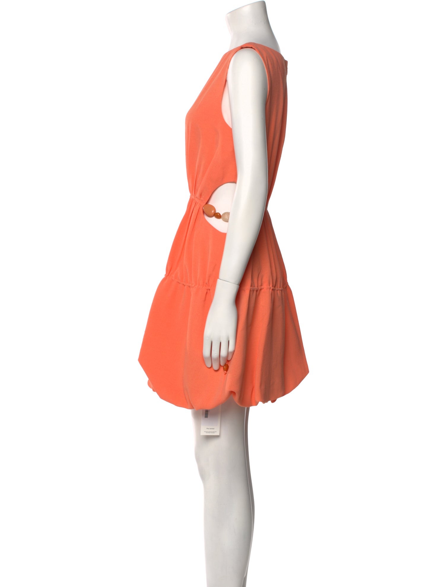 Jonathan Simkhai Bateau Neckline Mini Dress