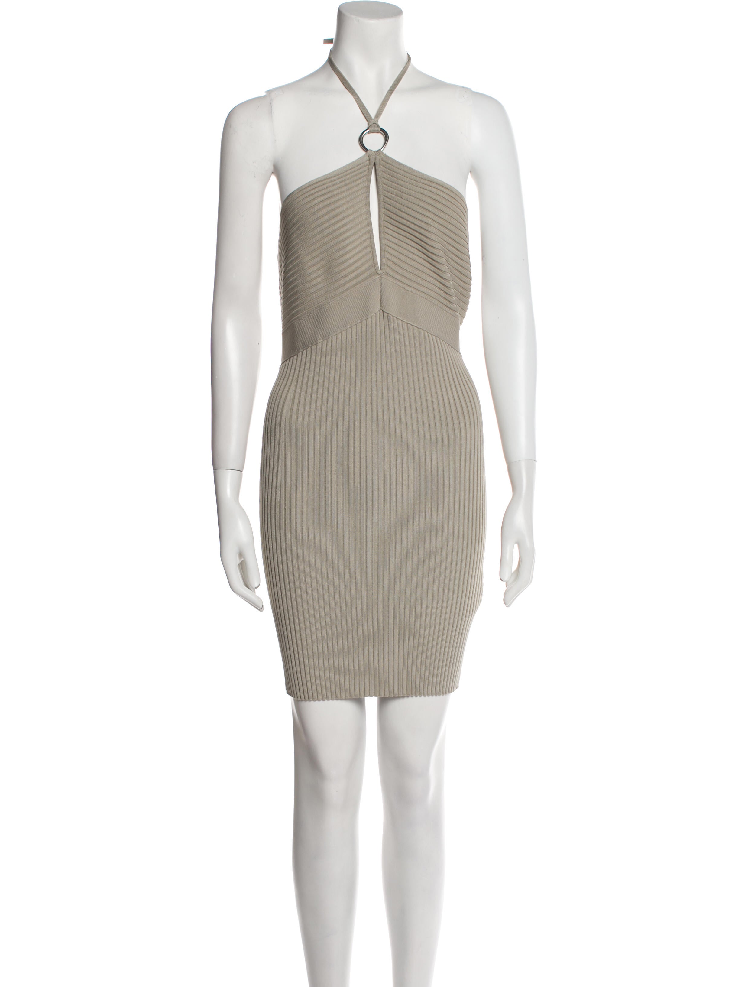 Jonathan Simkhai Halterneck Mini Dress w/ Tags