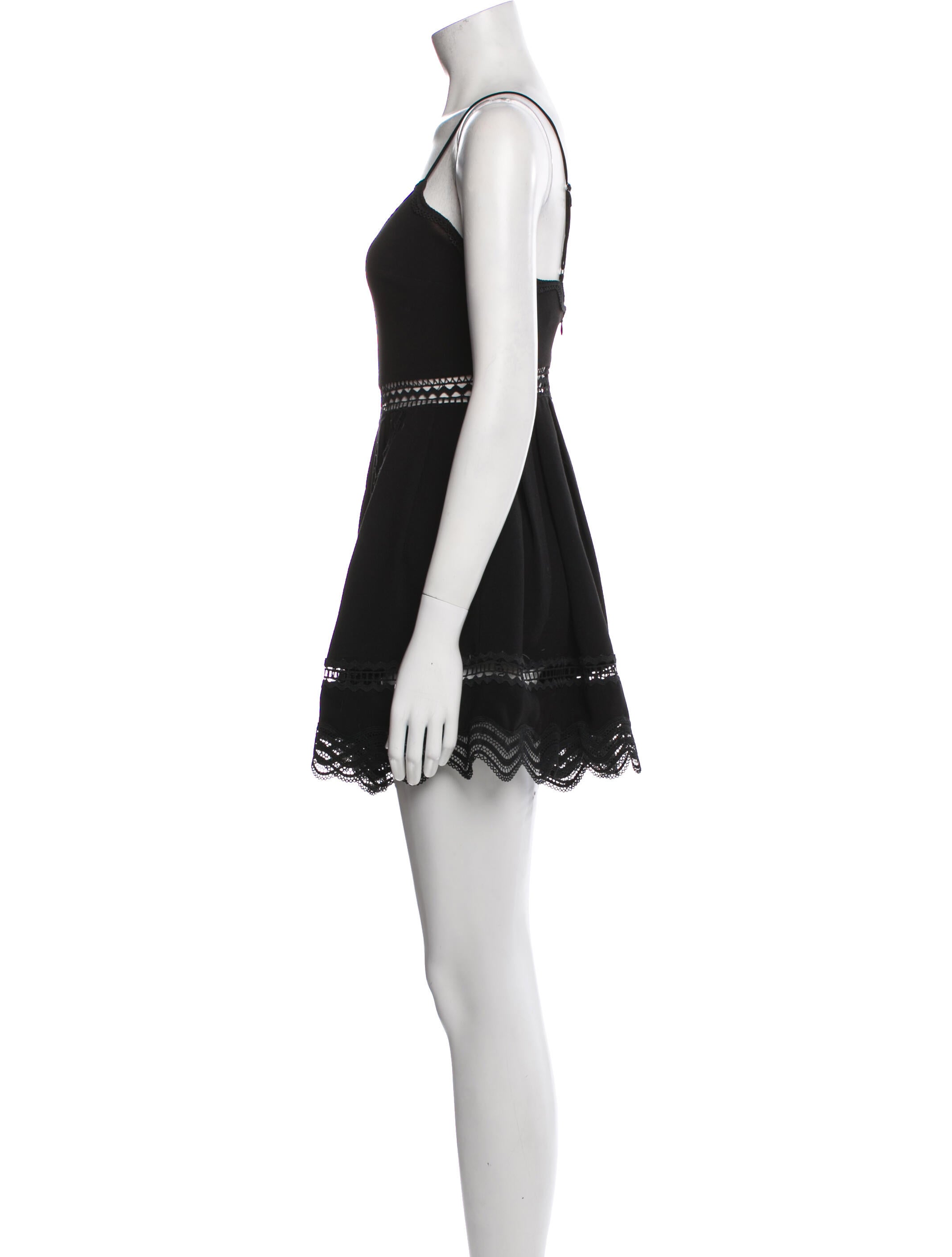 Jonathan Simkhai Lace V-Neck Romper