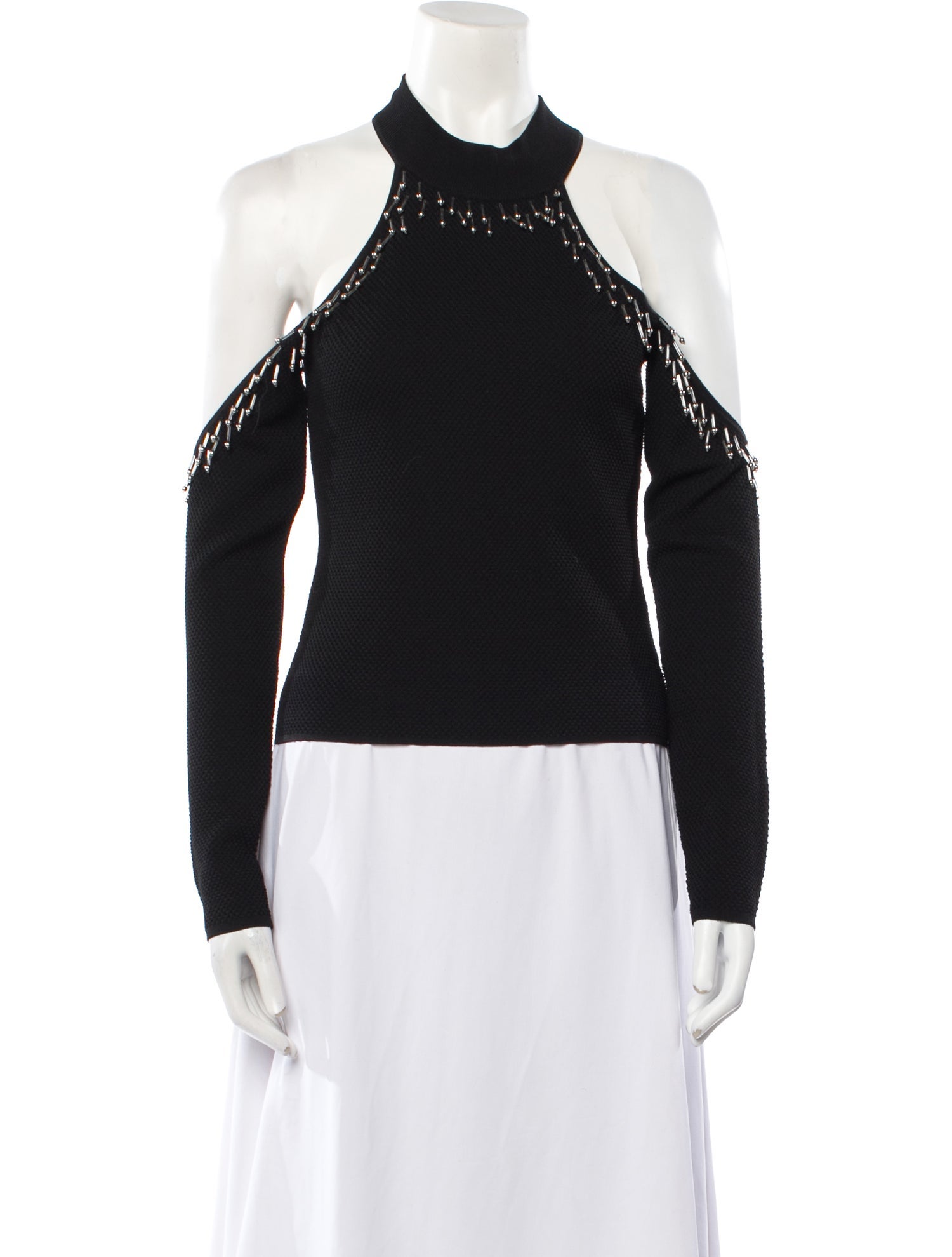 Jonathan Simkhai Halterneck Long Sleeve Top