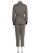 Jonathan Simkhai Houndstooth Print Jumpsuit