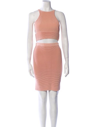 Jonathan Simkhai Striped Skirt Set