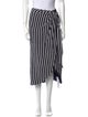 Jonathan Simkhai Striped Midi Length Skirt