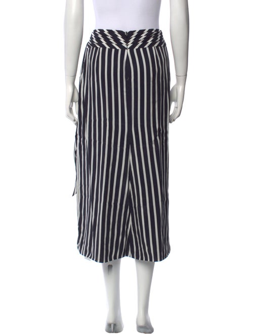 Jonathan Simkhai Striped Midi Length Skirt