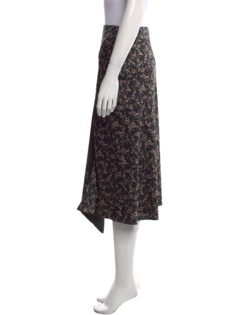 Jonathan Simkhai Silk Midi Length Skirt