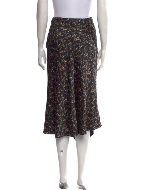 Jonathan Simkhai Silk Midi Length Skirt