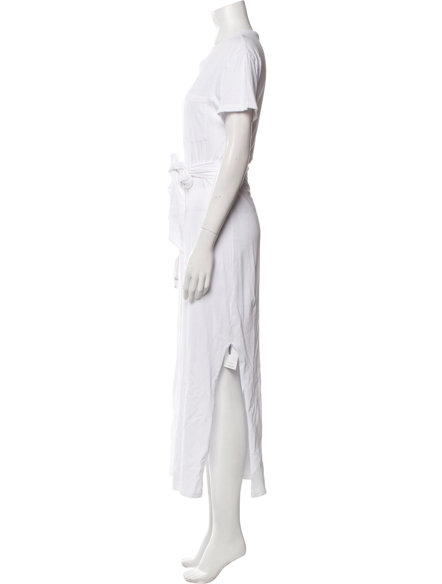 Jonathan Simkhai Crew Neck Long Dress