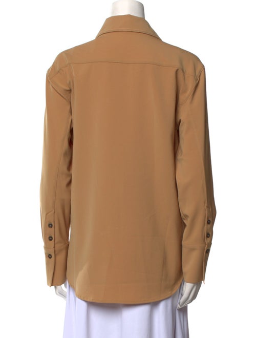 Jonathan Simkhai Long Sleeve Button-Up Top