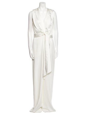 Jonathan Simkhai Plunge Neckline Jumpsuit