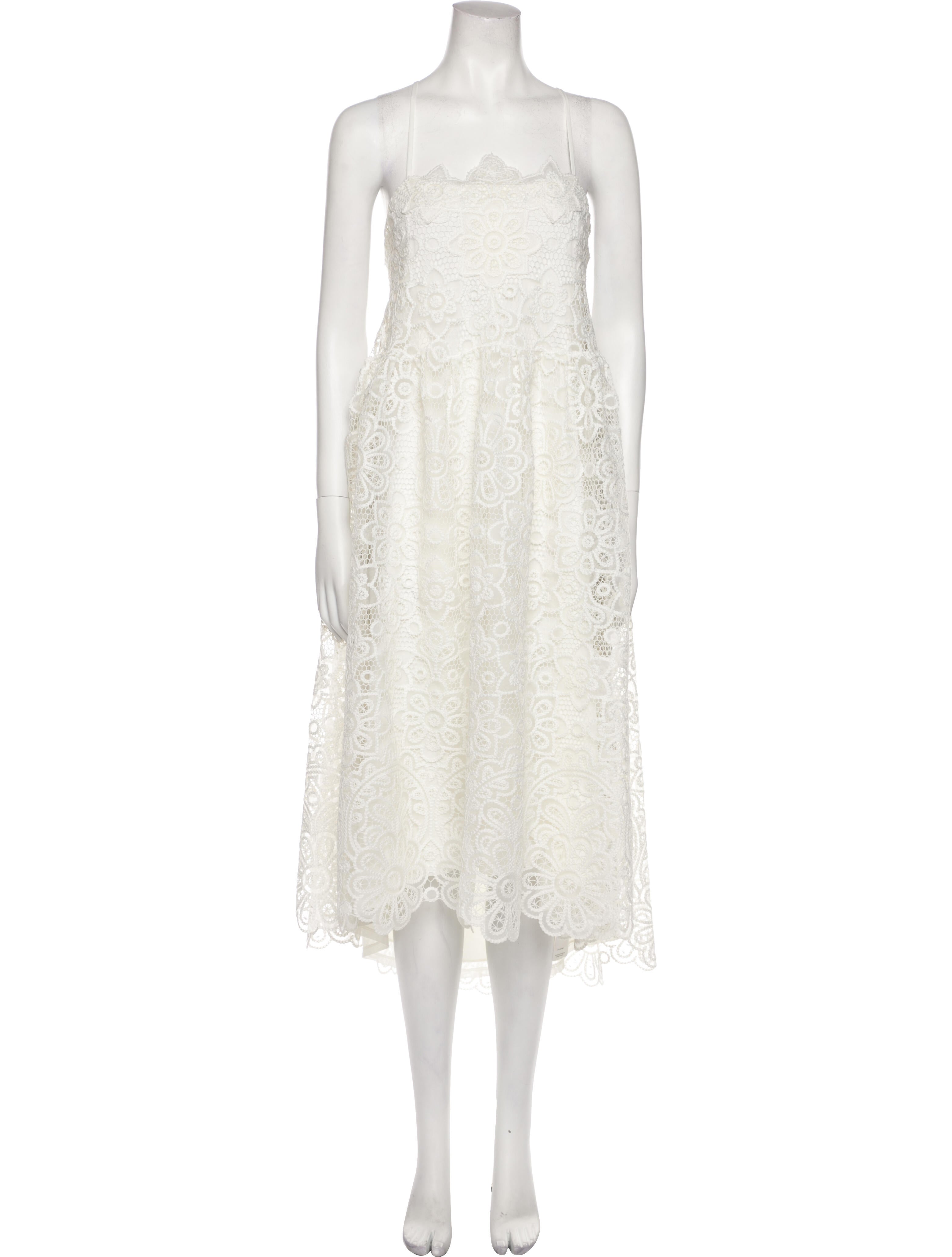 Jonathan Simkhai Strapless Long Dress