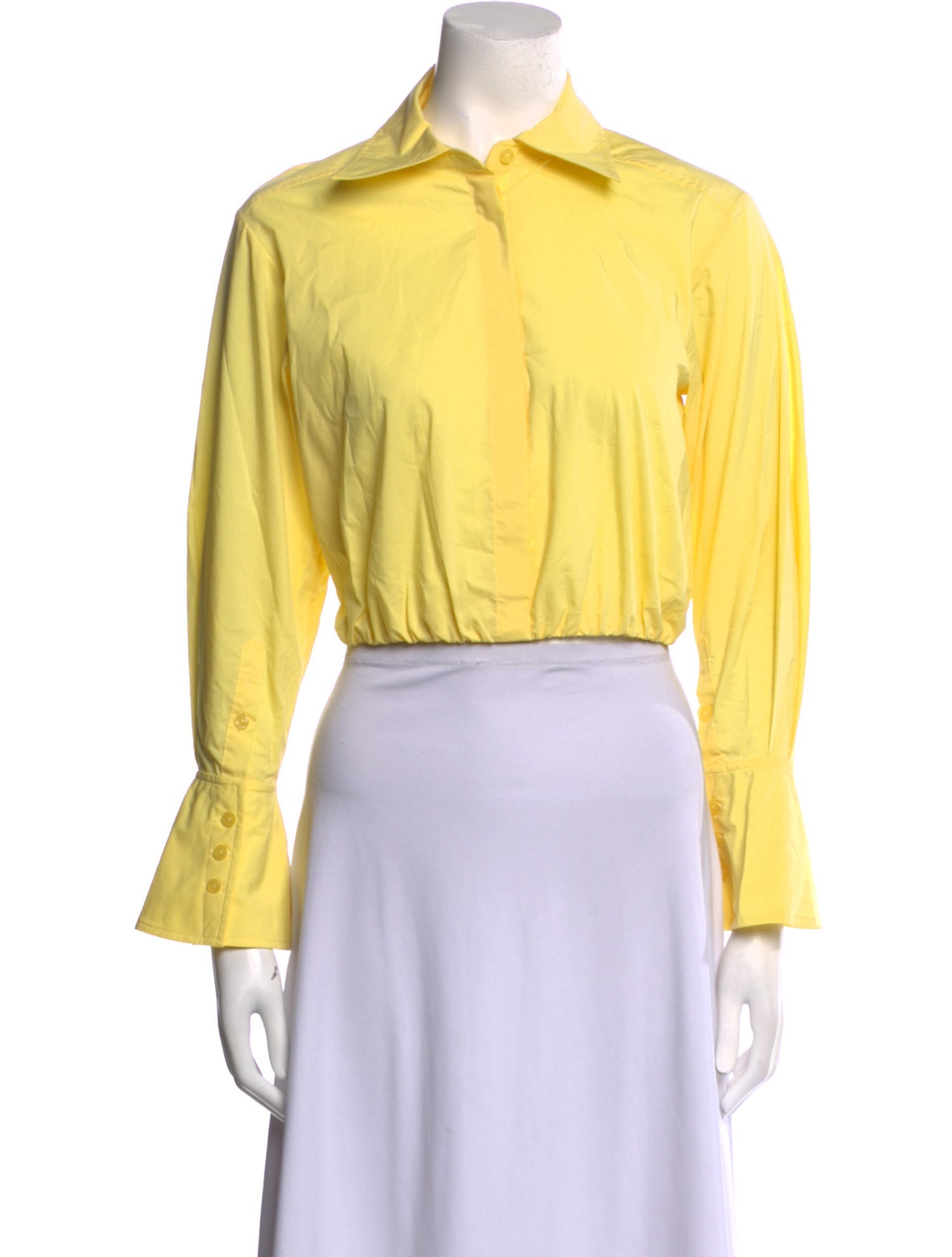 Jonathan Simkhai Long Sleeve Crop Top