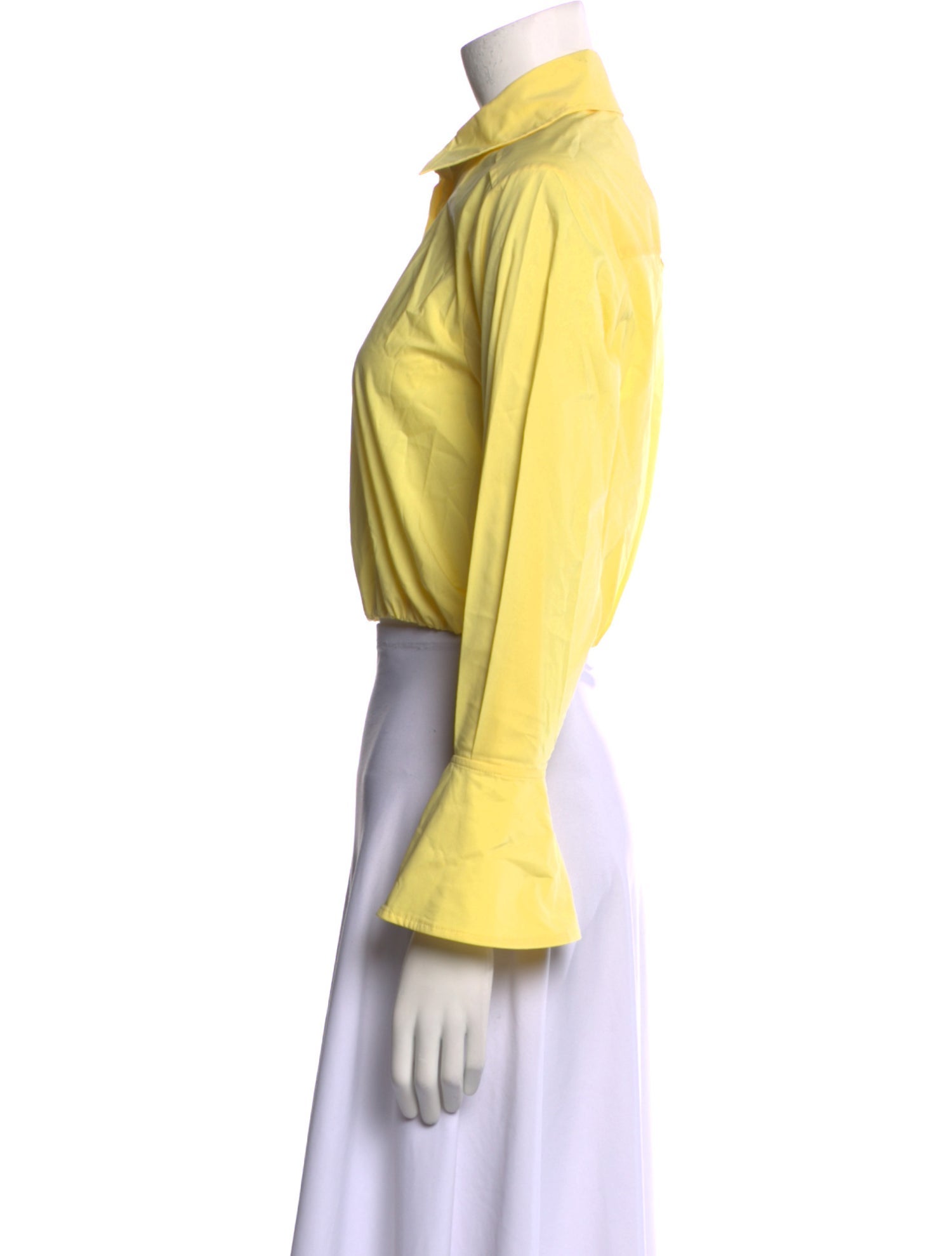 Jonathan Simkhai Long Sleeve Crop Top