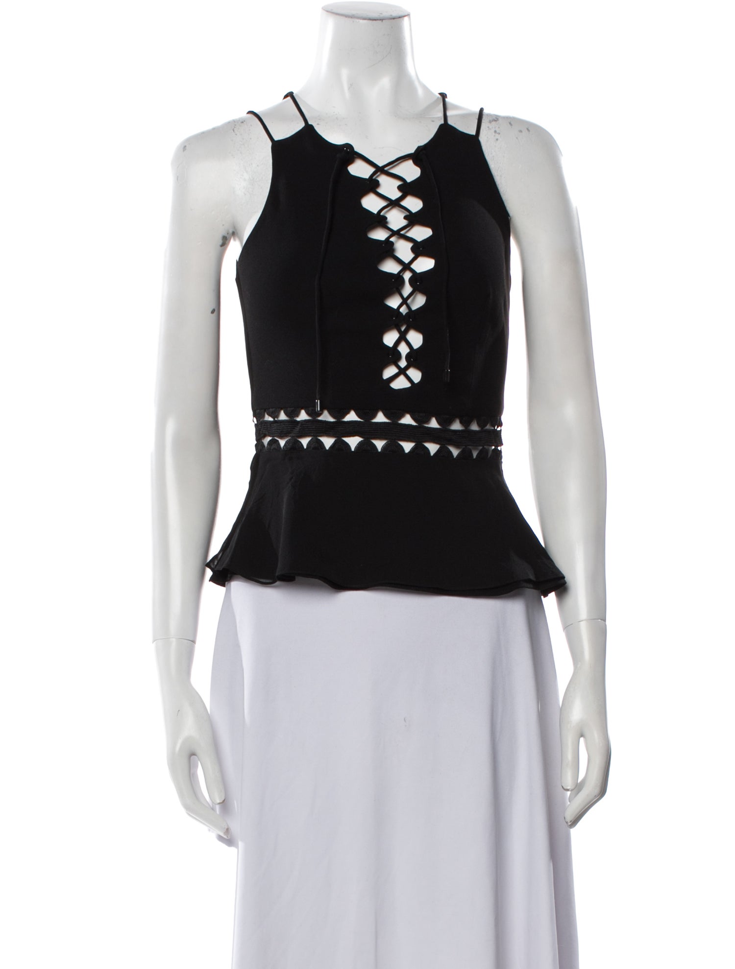Jonathan Simkhai Scoop Neck Sleeveless Crop Top w/ Tags