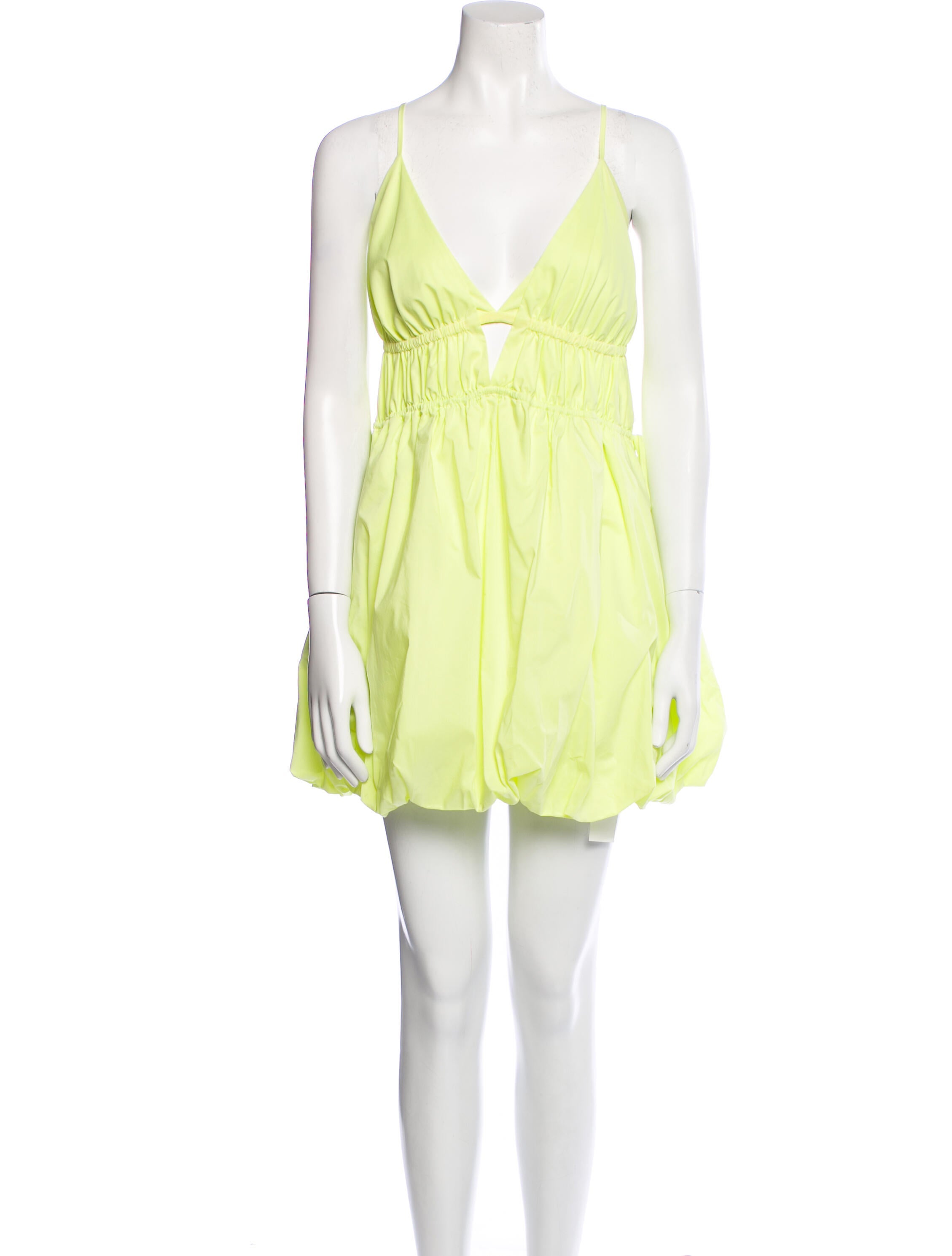 Jonathan Simkhai V-Neck Mini Dress w/ Tags