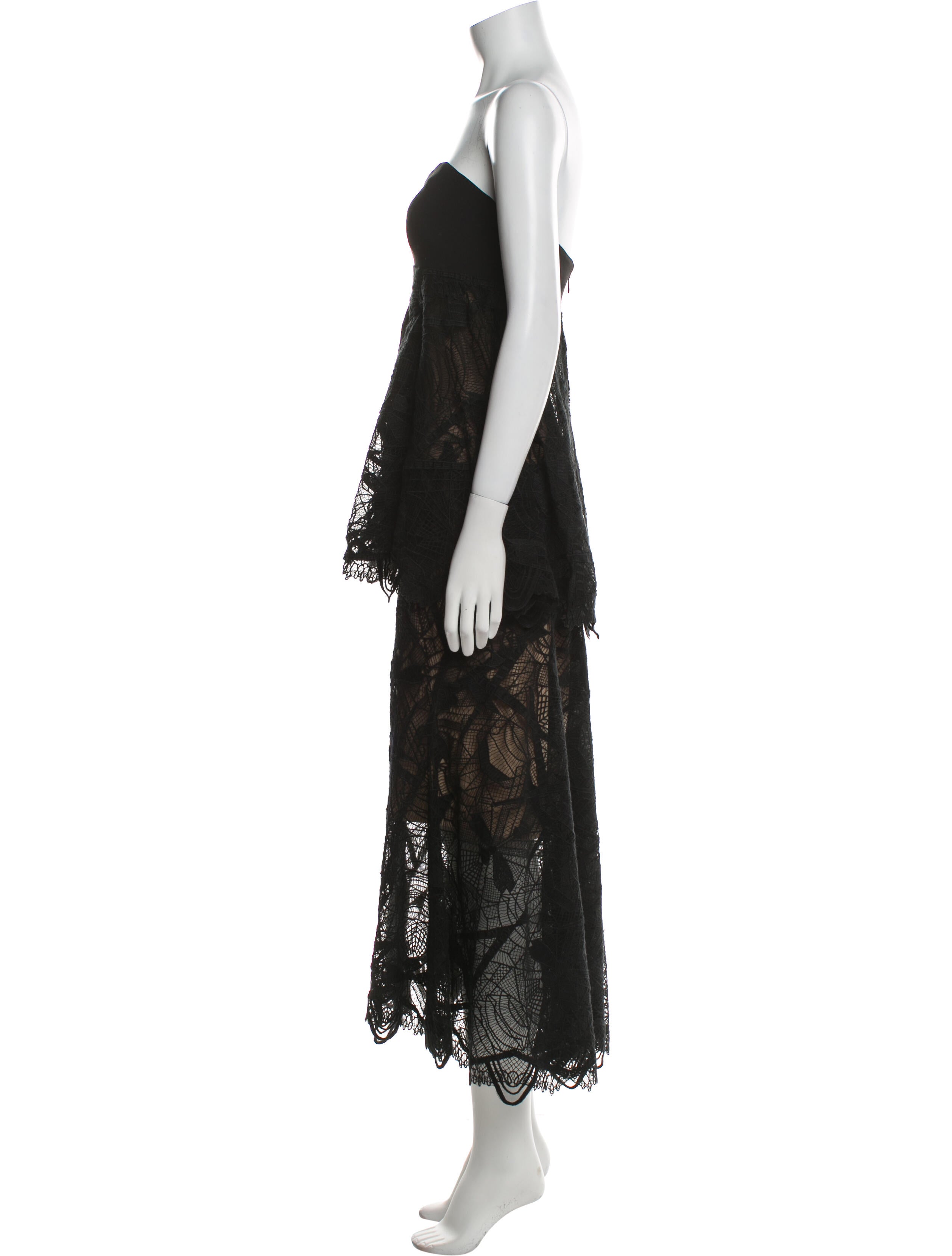 Jonathan Simkhai Strapless Long Dress