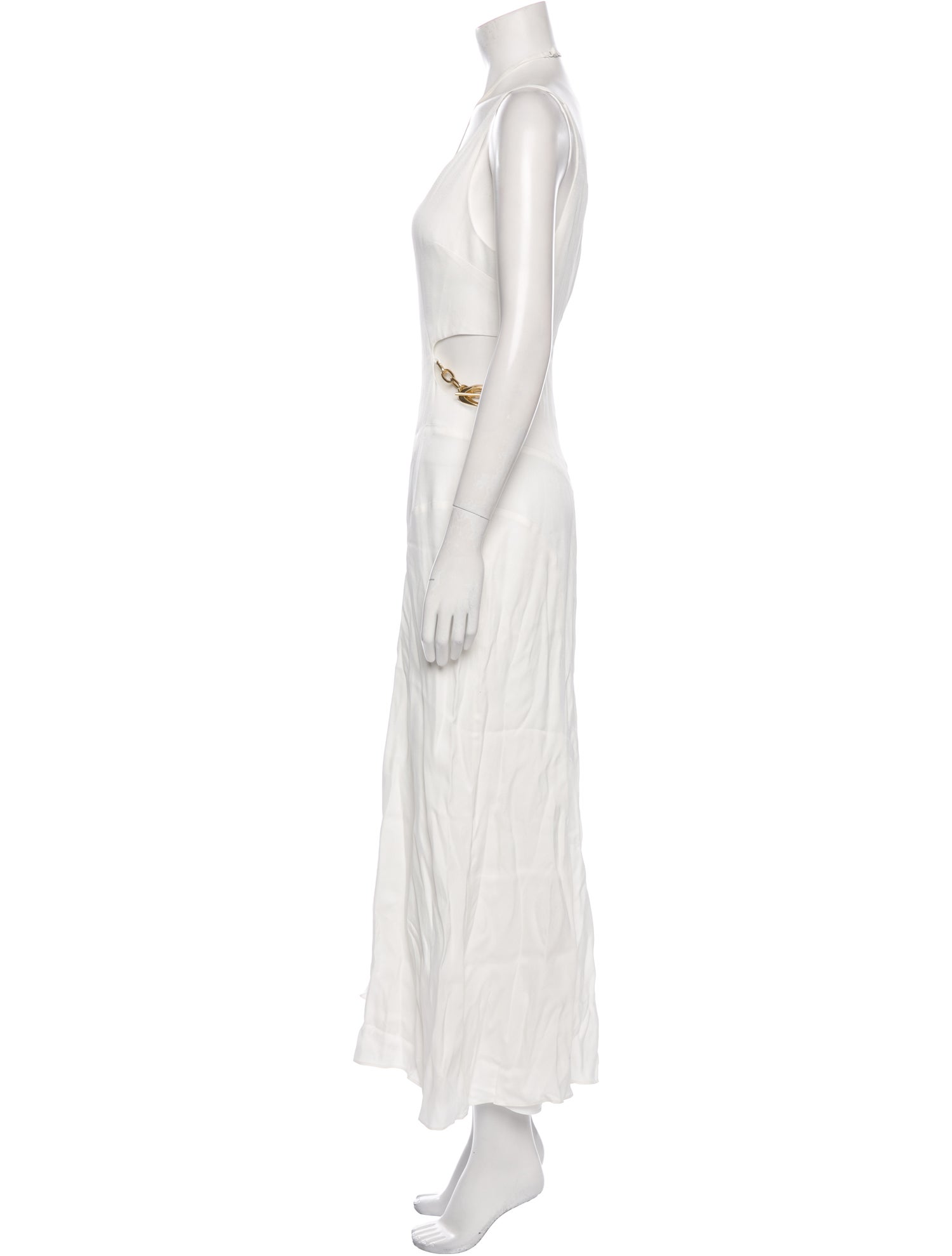 Jonathan Simkhai One-Shoulder Long Dress