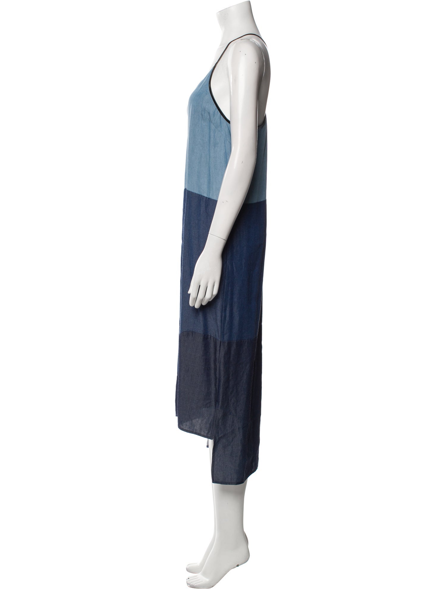 Jonathan Simkhai Striped Long Dress