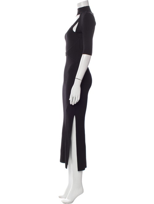 Jonathan Simkhai Mock Neck Long Dress