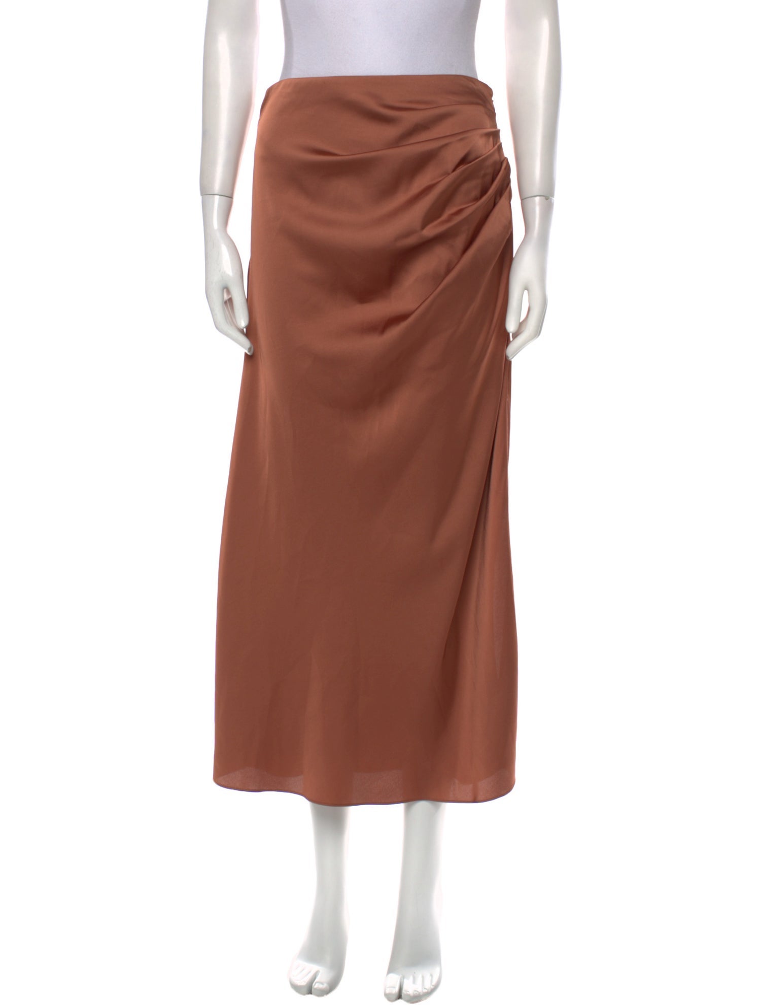 Jonathan Simkhai Ruffle Embellishment Midi Length Skirt w/ Tags