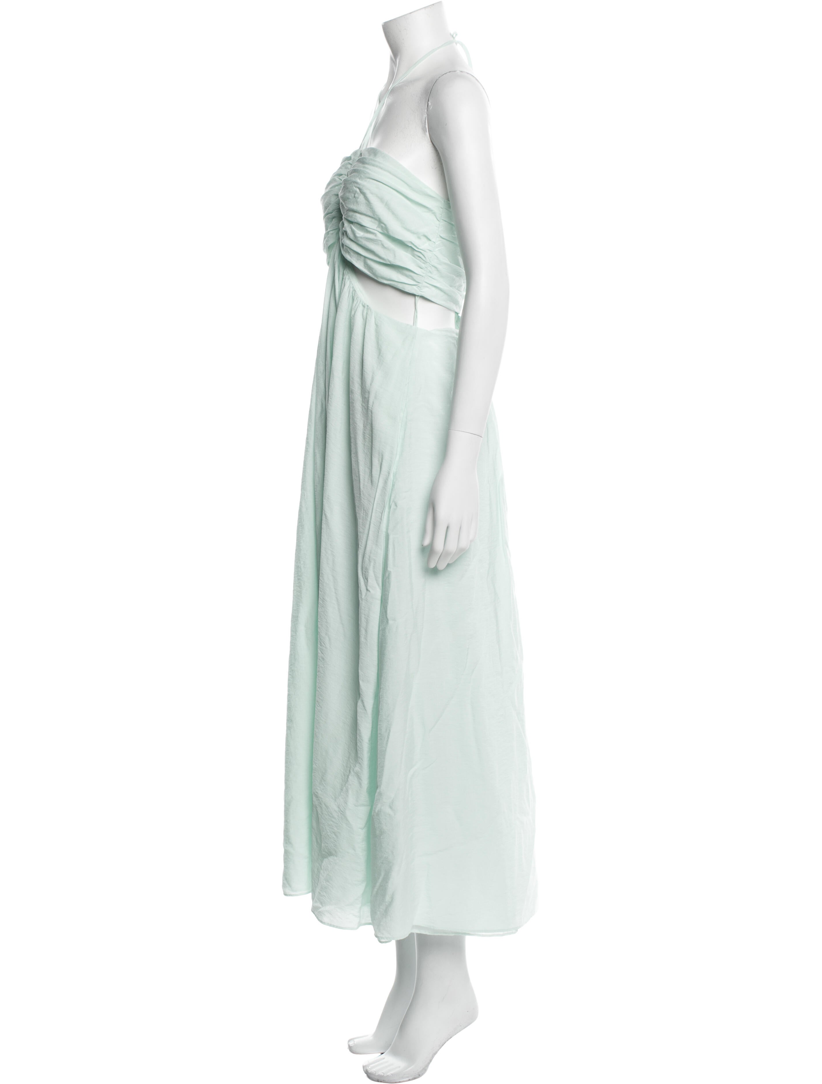 Jonathan Simkhai Halterneck Long Dress
