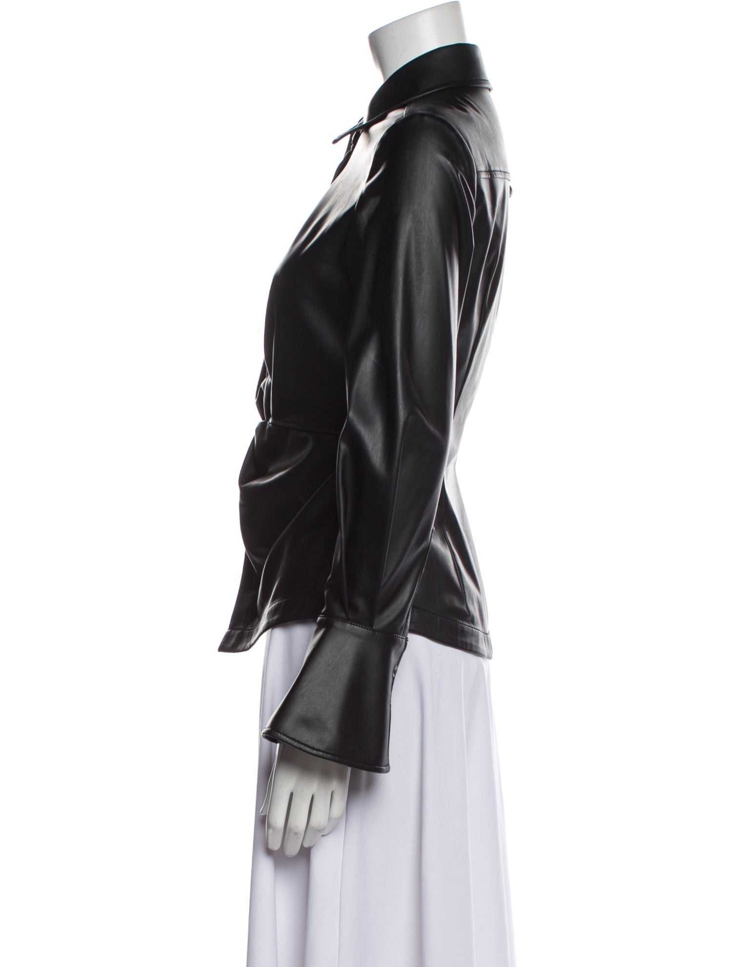 Jonathan Simkhai Long Sleeve Button-Up Top