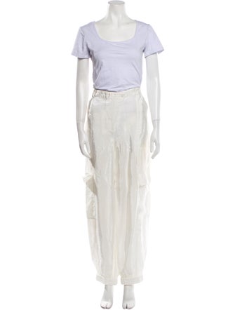 Jonathan Simkhai Pleated Accents Pant Set