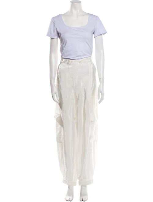 Jonathan Simkhai Pleated Accents Pant Set