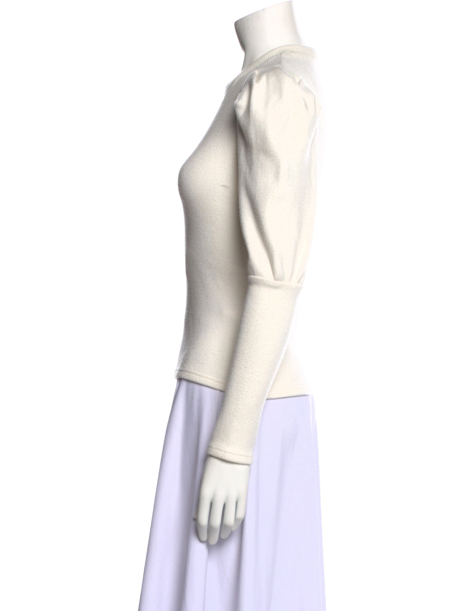 Jonathan Simkhai Mock Neck Long Sleeve Sweatshirt