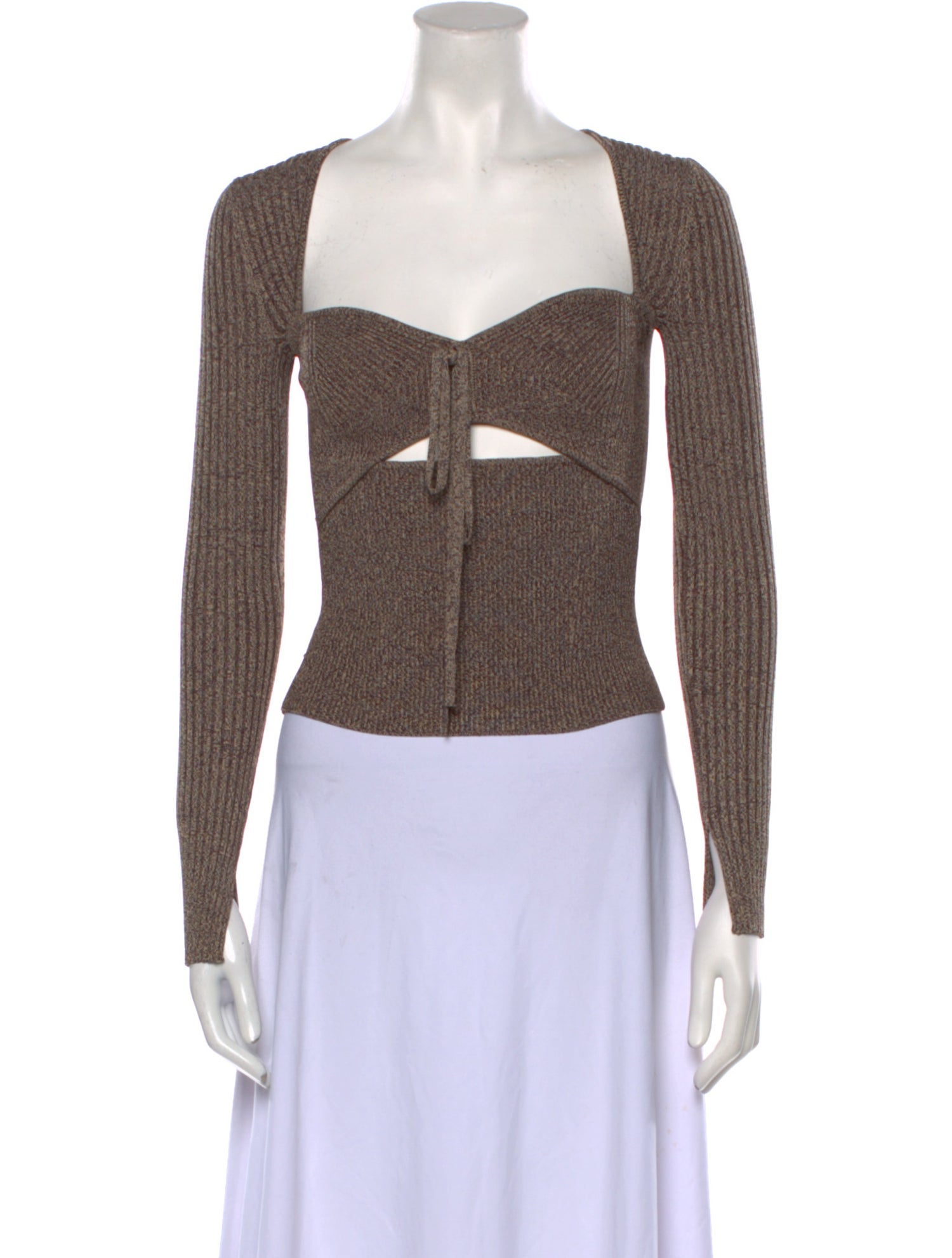 Jonathan Simkhai Square Neckline Sweater