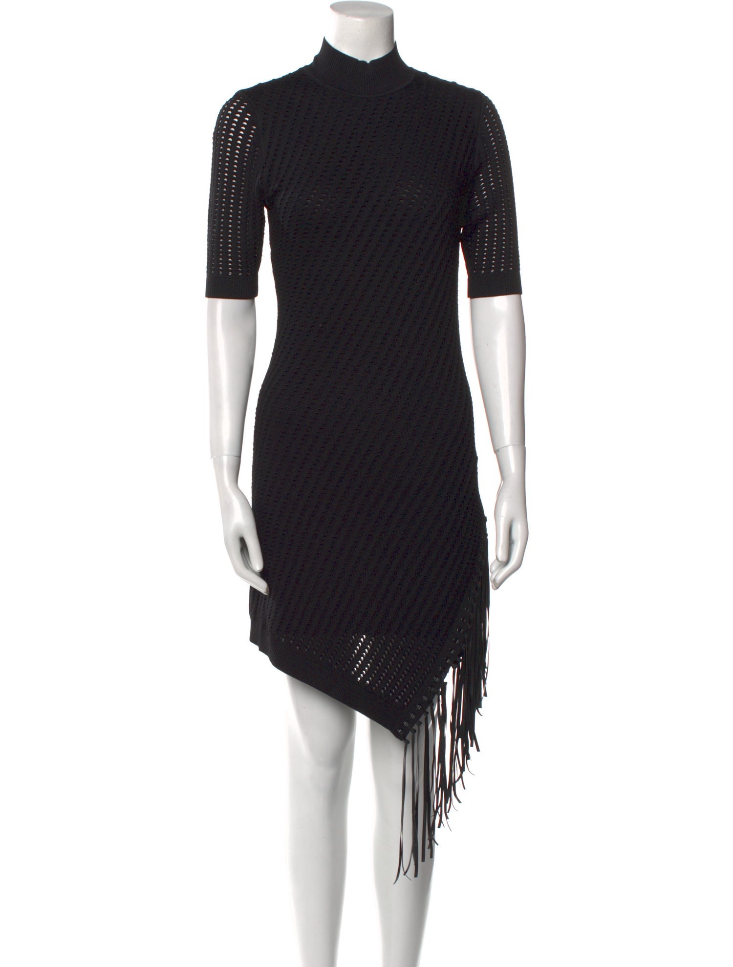Jonathan Simkhai Mock Neck Mini Dress