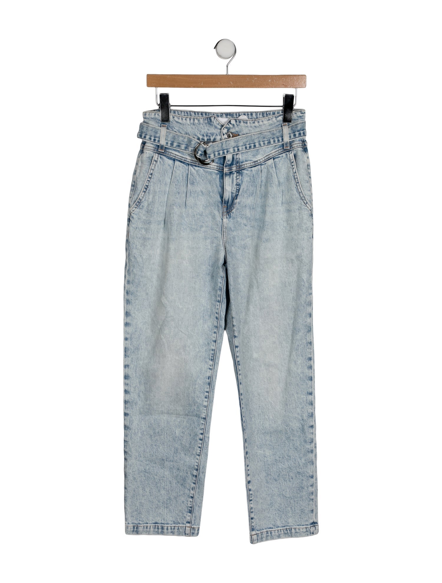 Jonathan Simkhai High-Rise Straight Leg Jeans