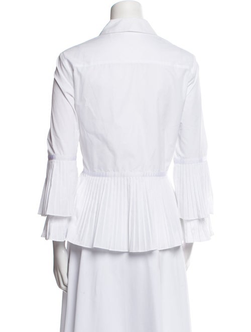 Jonathan Simkhai Long Sleeve Button-Up Top
