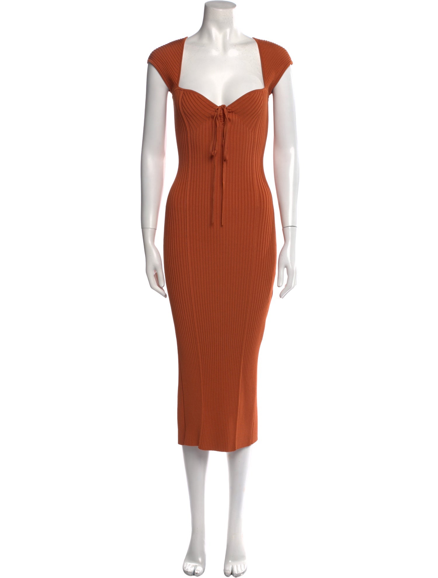 Jonathan Simkhai Square Neckline Long Dress