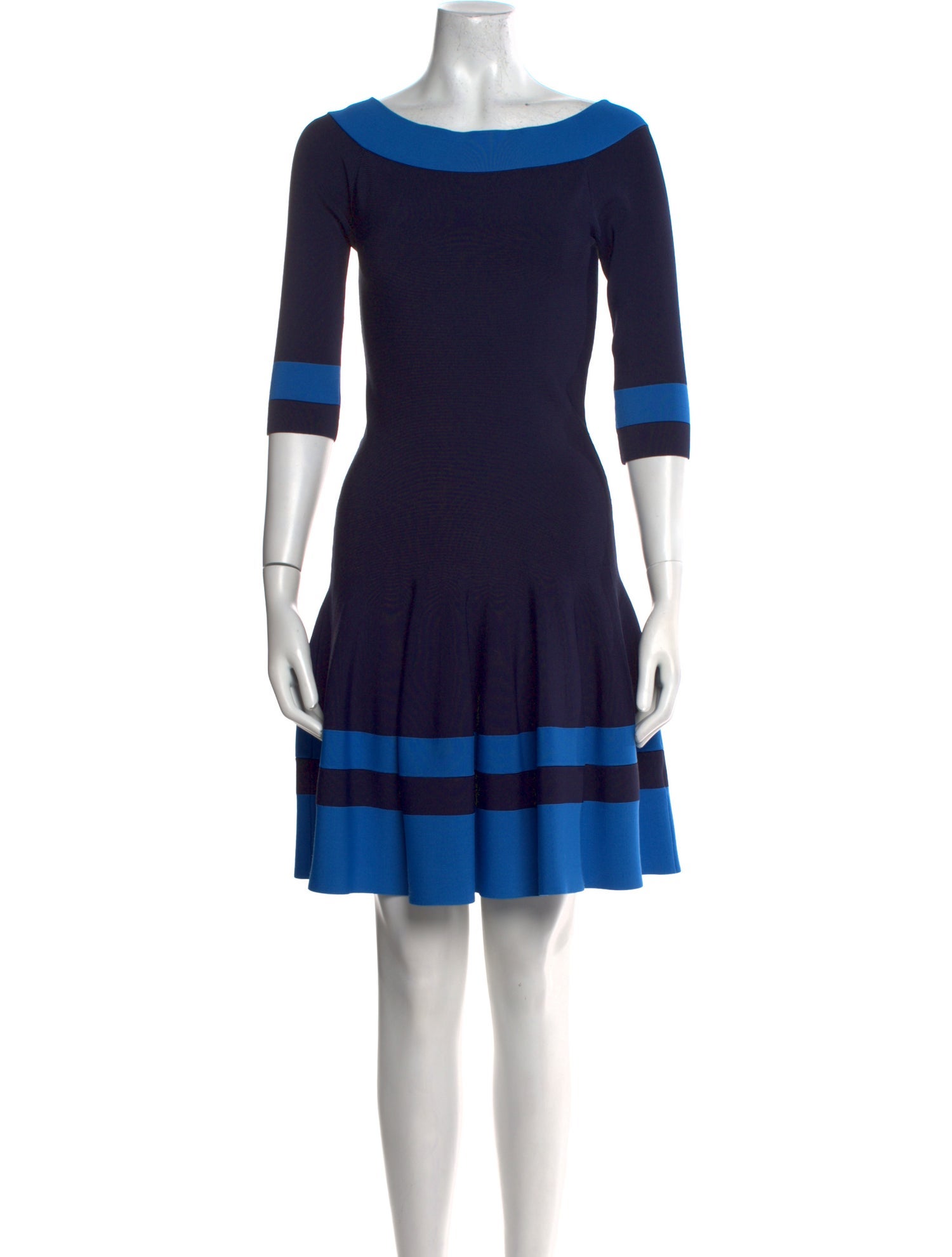Jonathan Simkhai Bateau Neckline Mini Dress