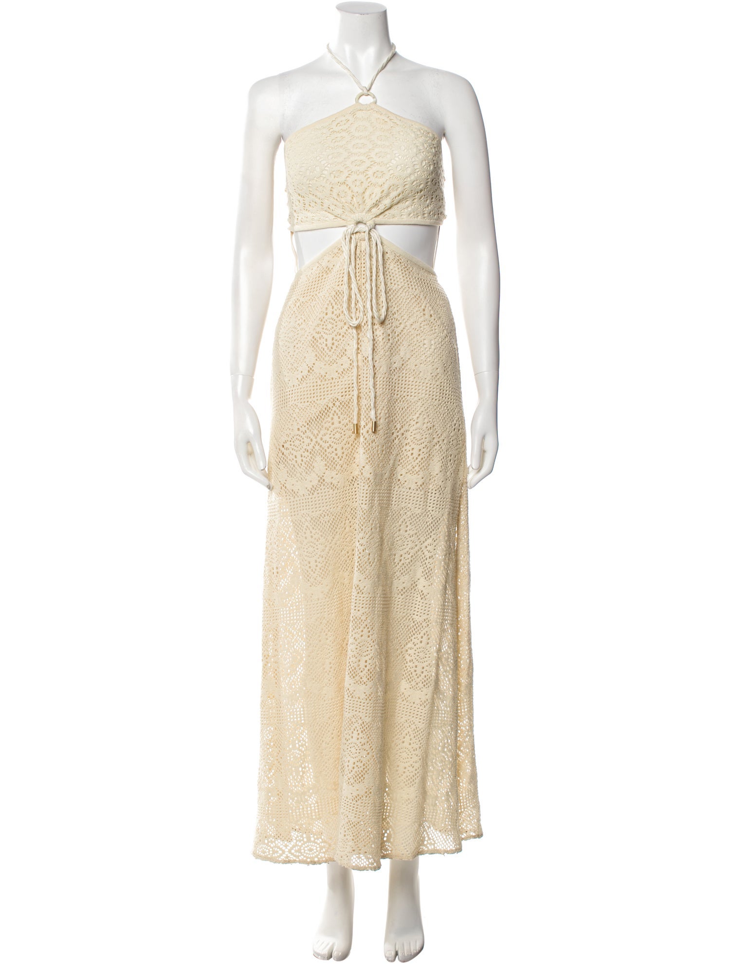 Jonathan Simkhai Halterneck Long Dress