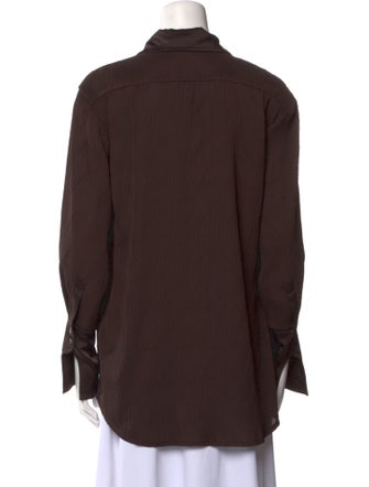 Jonathan Simkhai Long Sleeve Button-Up Top
