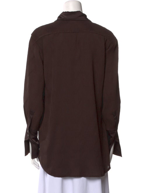 Jonathan Simkhai Long Sleeve Button-Up Top