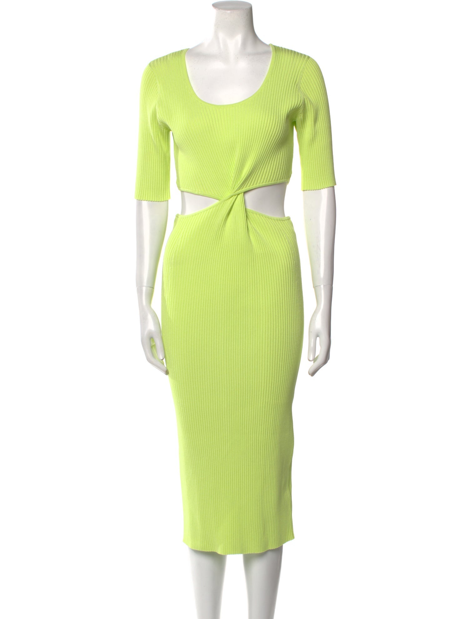 Jonathan Simkhai Scoop Neck Midi Length Dress
