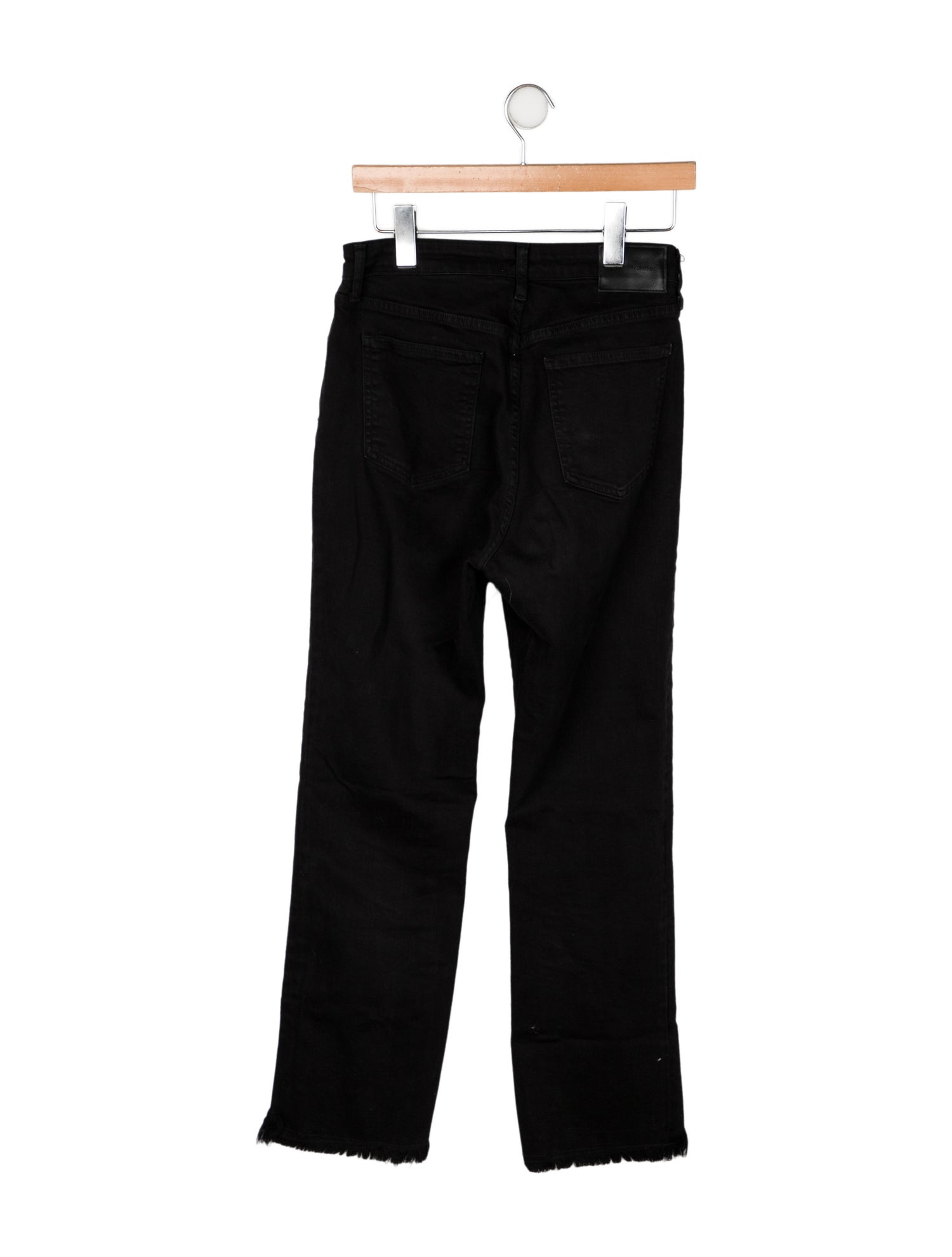 Jonathan Simkhai High-Rise Straight Leg Jeans