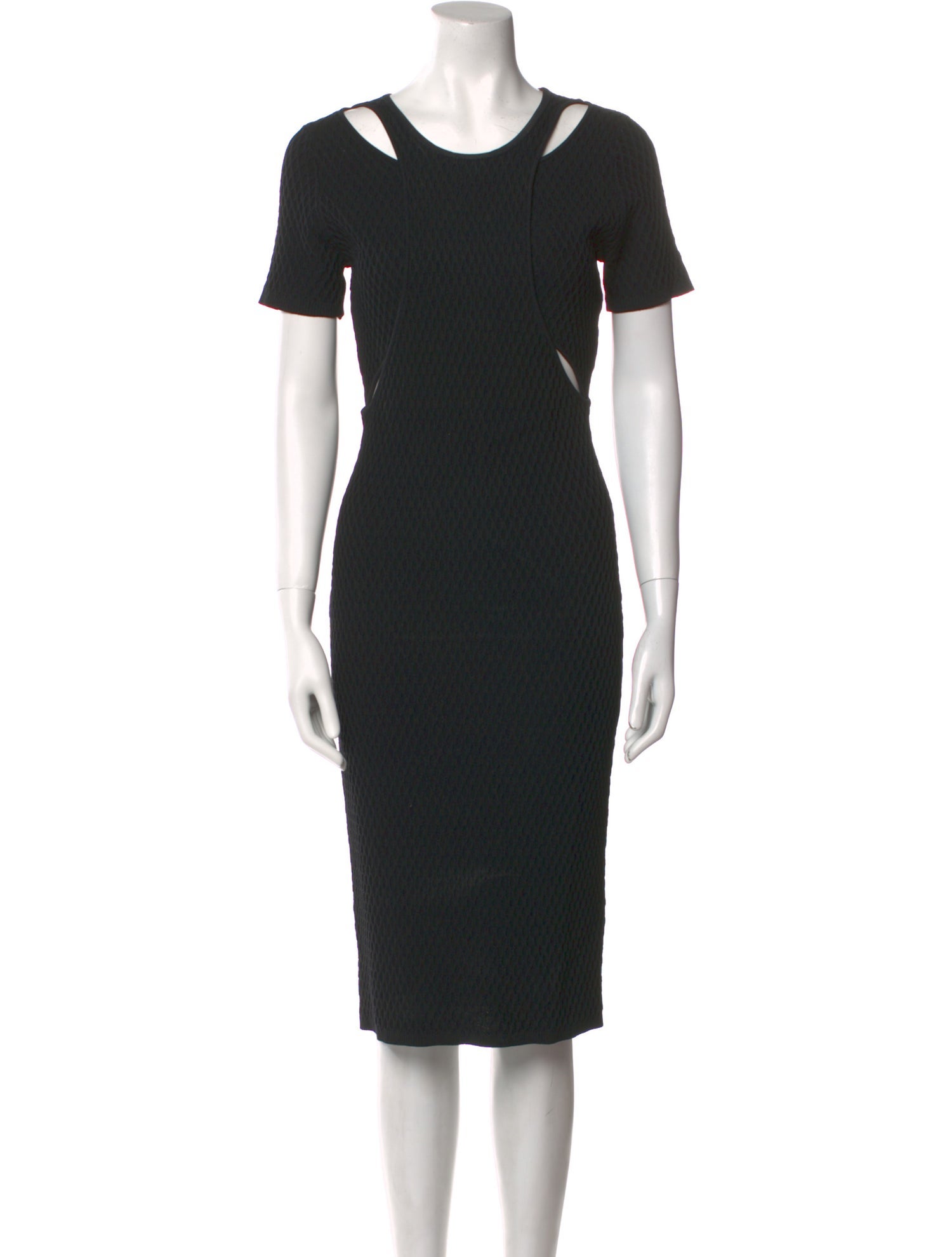 Jonathan Simkhai Scoop Neck Midi Length Dress