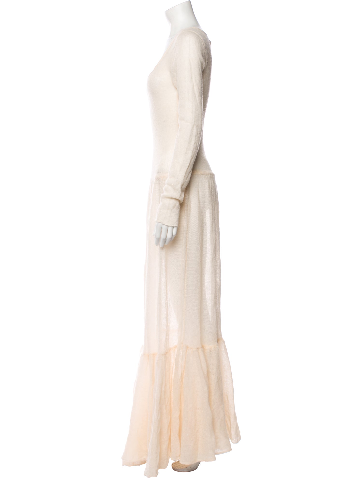 Jonathan Simkhai Scoop Neck Long Dress