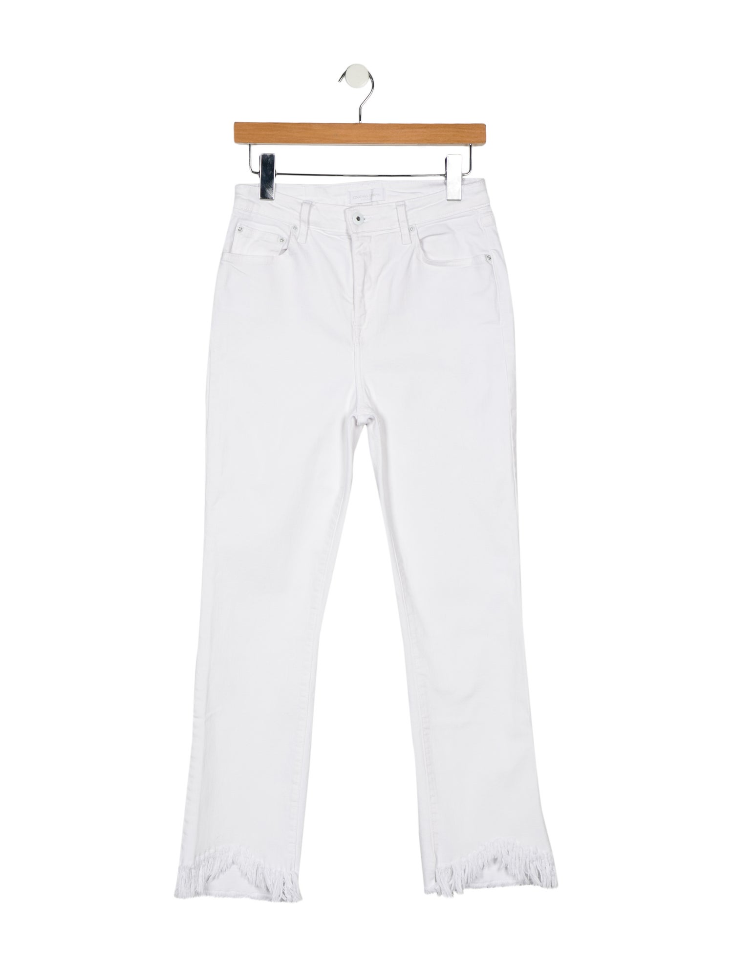 Jonathan Simkhai High-Rise Straight Leg Jeans
