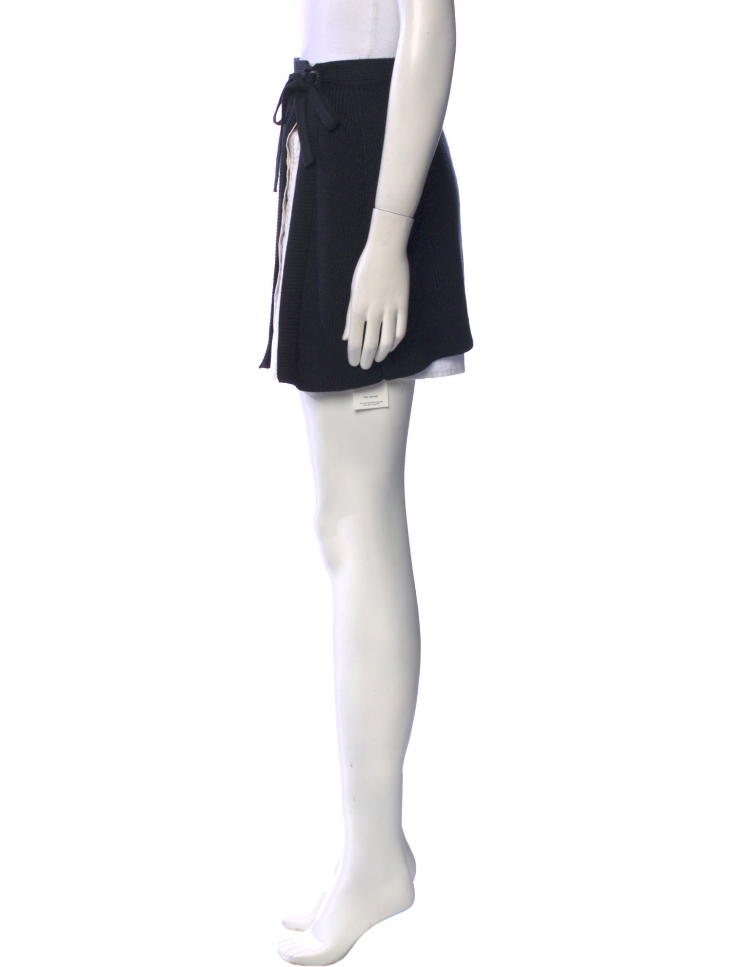 Jonathan Simkhai Wool Mini Skirt