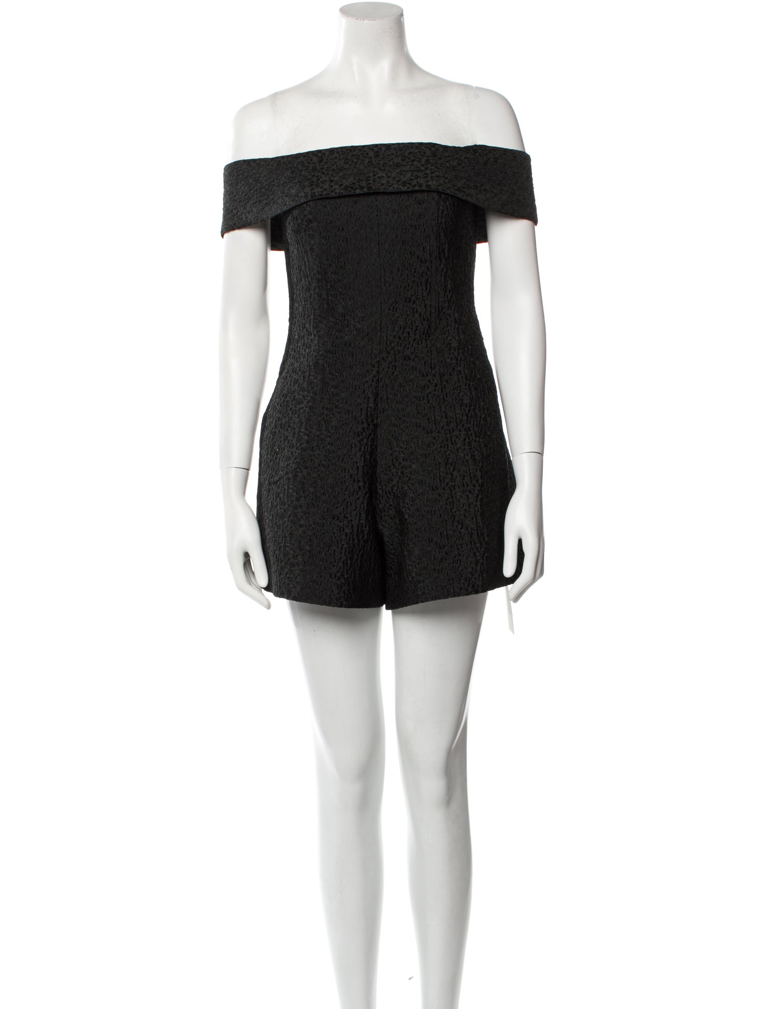 Jonathan Simkhai Off-The-Shoulder Romper